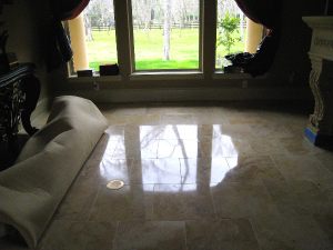 Travertine Floor After 2